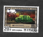 Stamps : Asia : North_Korea :  Mi2068 - I Centenario del Primer Tren Eléctrico