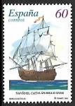 Stamps Spain -  Barcos  de Epoca
