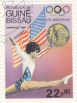 Stamps Guinea Bissau -  OLIMPIADA DE LOS ANGELES-84