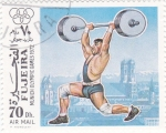 Stamps United Arab Emirates -  OLIMPIADA MUNICH-72
