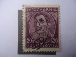 Stamps Yugoslavia -  King Alexander I (1888-1934) Rey de los Serbios, Croatas, y Eslovenos.