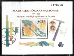 Stamps Spain -  Mapa geológico nacional