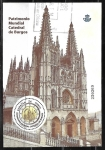 Sellos del Mundo : Europa : Espa�a : Patrimonio Mundial - Catedral de Burgos