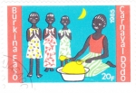 Stamps Burkina Faso -  CARNAVAL DODO 