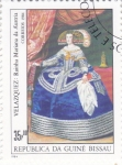 Stamps Guinea Bissau -  VELAZQUEZ- Reina Mariana de Austria 