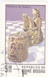 Stamps Guinea Bissau -  HISTORIA DEL AJEDREZ 