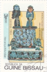 Stamps Guinea Bissau -  trono de perlas 