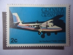 Sellos del Mundo : America : Granada : Grana-Granadinas - De Havilland D.H.6 - LIAT (Leeward Islands Air Transport)