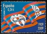 Stamps Spain -  Centenario del Levante U. D.