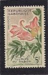 Stamps Africa - Gabon -  Tulipan de gabon