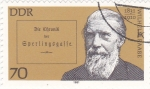 Stamps Germany -  WILHELM RAABE- novelista 