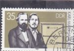 Stamps Germany -  KARL-MARX- filósofo