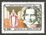 Stamps Mongolia -  1152 - Ludwig van Beethoven