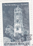 Stamps France -  CATEDRAL DE RODEZ 