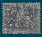 Stamps Portugal -  Caballero medieval