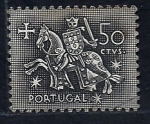 Stamps : Europe : Portugal :  Caballero medieval