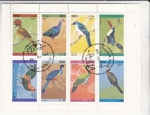 Stamps : Asia : Oman :  AVES DEL PARAÍSO 