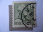 Stamps : Europe : Sweden :  King Gustavo V de Suecia  (Oscar Gustaf Adolfo  (1858-1950)
