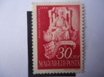 Stamps Hungary -  King Luis el Grande - Reyes Húngaros.
