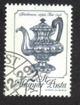 Stamps Hungary -  Plata y hierro fundido,Tetera de plagas, 1846 