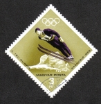 Sellos de Europa - Hungr�a -  Juegos Olímpicos de Invierno 1968, Grenoble