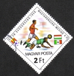 Stamps Hungary -  Copa mundial de futboll España 82