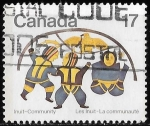 Stamps : America : Canada :  Canadá-cambio