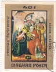 Stamps Hungary -  ADORACIÓN AL NIÑO JESUS 