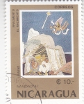 Stamps Nicaragua -  NAVIDAD-87