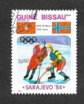 Stamps Guinea Bissau -  531 - JJOO de Invierno Sarajevo`84