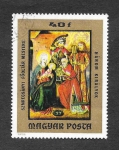 Stamps : Europe : Hungary :  2250 - Pintura