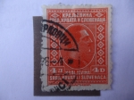 Stamps Yugoslavia -  King Alexander I (1888-1934) - Reino de Serbia, Croacia y Slovenia