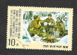 Stamps North Korea -  1308 - Actividades Revolucionarias de Kim Il Sung
