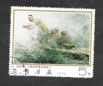 Stamps North Korea -  1250 - Combatientes