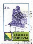 Stamps Bolivia -  Homenaje a la cuarta exposicion filatelica Interamericana 
