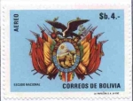 Sellos de America - Bolivia -  Escudo nacional