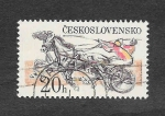 Stamps Czechoslovakia -  2203 - Carrera de Obstáculos de Pardubice