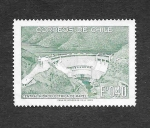 Stamps : America : Chile :  Central Hidroeléctrica de Rapel