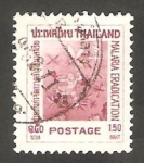 Sellos de Asia - Tailandia -  363 - Erradicacion de la malaria