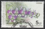Sellos de Asia - Tailandia -  1160 - Orquídea