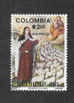 Stamps : America : Colombia :  C568 - Santa Teresa de Jesús