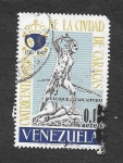 Stamps : America : Venezuela :  C952 - 400 Aniversario de la Ciudad de Caracas