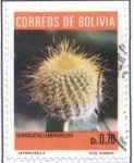 Stamps Bolivia -  Flora boliviana - Cactus