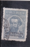 Stamps Argentina -  MARTÍN GÜEMES- servicio oficial-