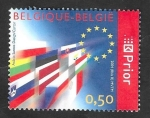 Sellos de Europa - Blgica -  3243 - Unión Europea, banderas de los paises miembros