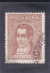 Stamps Argentina -  MARIANO MORENO 