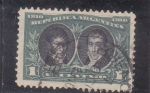 Stamps Argentina -  RODRIGUEZ PEÑA- VIEYTE 