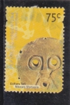 Stamps Argentina -  MASCARA MORTUORIA- Cultura Tafí