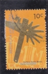 Stamps : America : Argentina :  HACHA CEREMONIAL- Cultura Santa María 