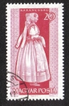 Stamps Hungary -  Trajes populares (1963)